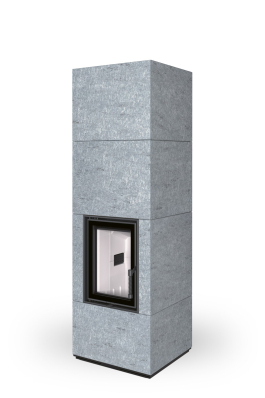 Romotop Nordac akumulačné krbové kachle s mastencom obložené sivý igniton